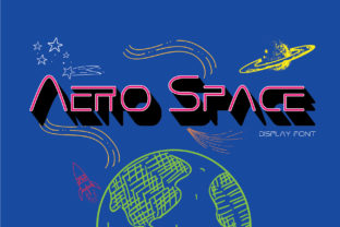 Aero Space Font for Authentic Branding and Creative Designs