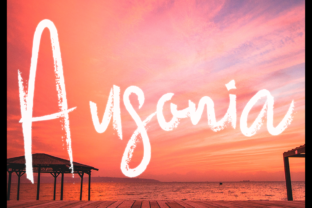 Ausonia Font for Branding and Display Design