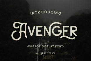 Avenger Font: Bold and Vintage Typography for Web Design