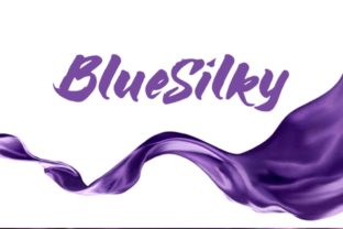 Blue Silky: A Fresh Brush Font for Editorial Design