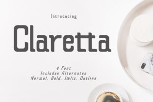 Claretta Family: A Modern Font for Editorial Design