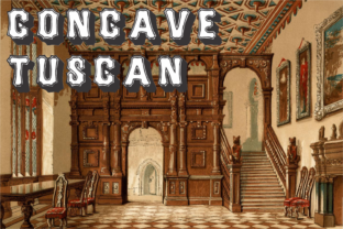 Concave Tuscan Family Font for Timeless Branding Projects