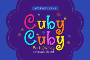Cuby Cuby Font Review: A Playful Display Typeface for Creative Projects