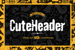 Cute Header: A Script Font for Polished Web Design