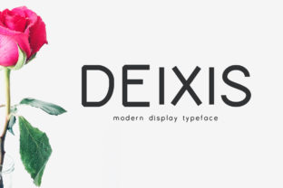 Deixis Font for Modern Branding and Design Projects