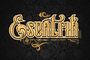 Esentrik Font: A Bold Display Typeface for Editorial Design