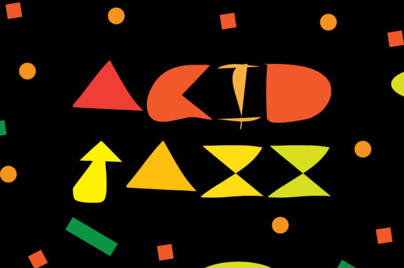 Jazz Acid Font: A Bold Display Typeface for Creative Web Design