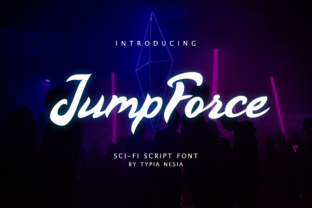Jump Force Font for Stronger Brand Identity