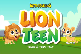 Lion Teen Font: A Playful Typeface for Memorable Branding