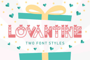 Lovantine Font: A Decorative Typeface for Editorial Elegance