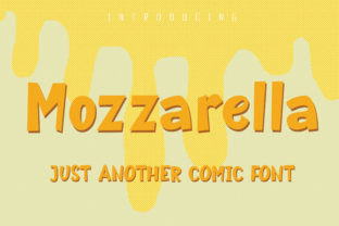 Mozzarella Font for Modern Editorial Design