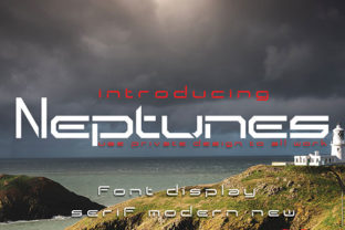 Neptunes Font for Modern Web Design and Digital Branding