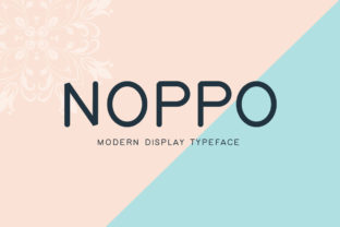 Noppo Font for Modern Branding and Creative Designs