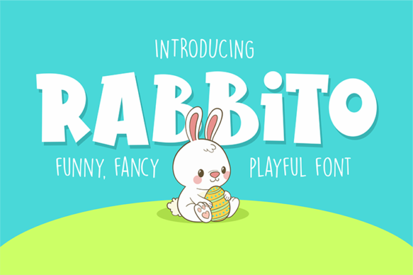 Rabbito Font: A Playful Display Typeface for Your Brand