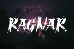 Ragnar Font: A Bold Brush Typeface for Creative Branding
