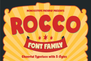 Rocco Family Font: A Display Typeface That Elevates Branding