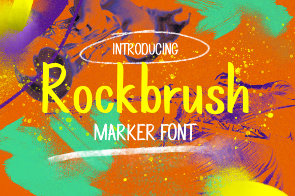 Rockbrush Font: Modern Display Typography for Editorial Design