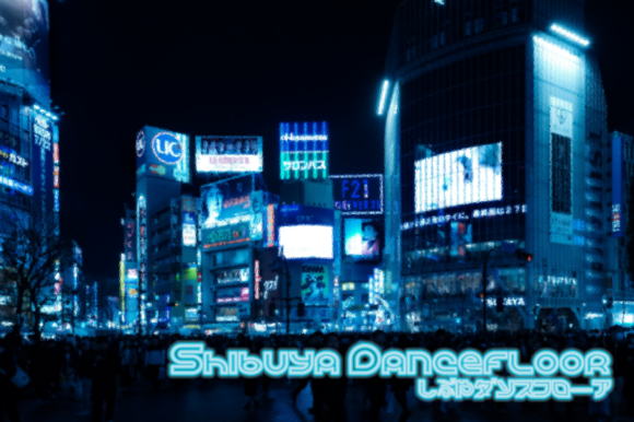 Shibuya Dancefloor Font for Creative Makers and Crafters