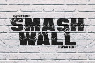 Smash Wall Font: A Bold Typeface for Creative Makers